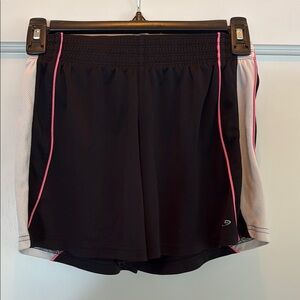 Champion Black and Pink Athletic Shorts